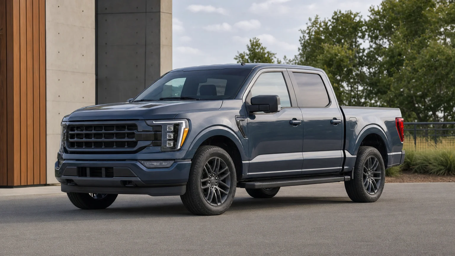 Editorial illustration for Ford F-150 Fuel-Tank Recall Puts Straps in Focus