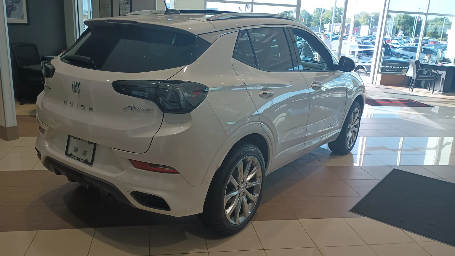 2024 Buick Encore GX rear view in showroom.jpg