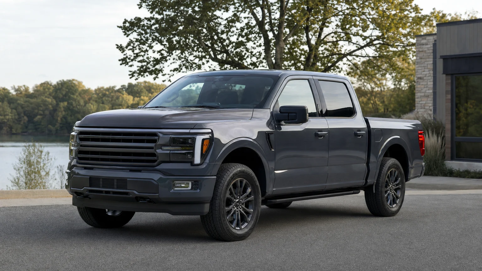 Editorial illustration for FORD F-150 recall: Rear wheel lock-up or driveshaft separation