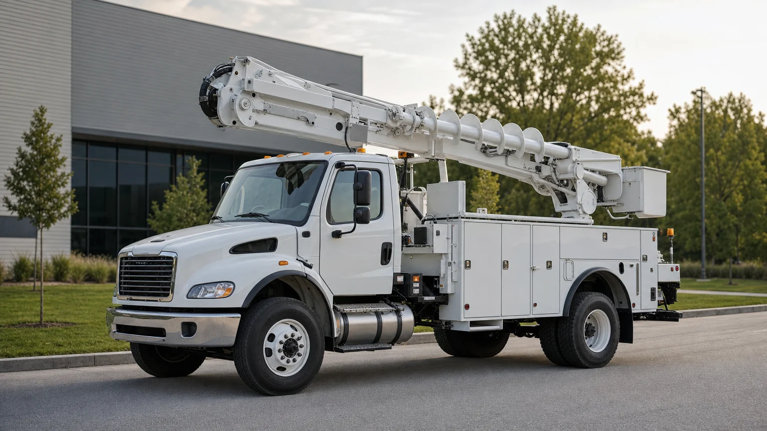 Editorial illustration for ALTEC DIGGER DERRICK recall: Boom stow safeguard may not engage