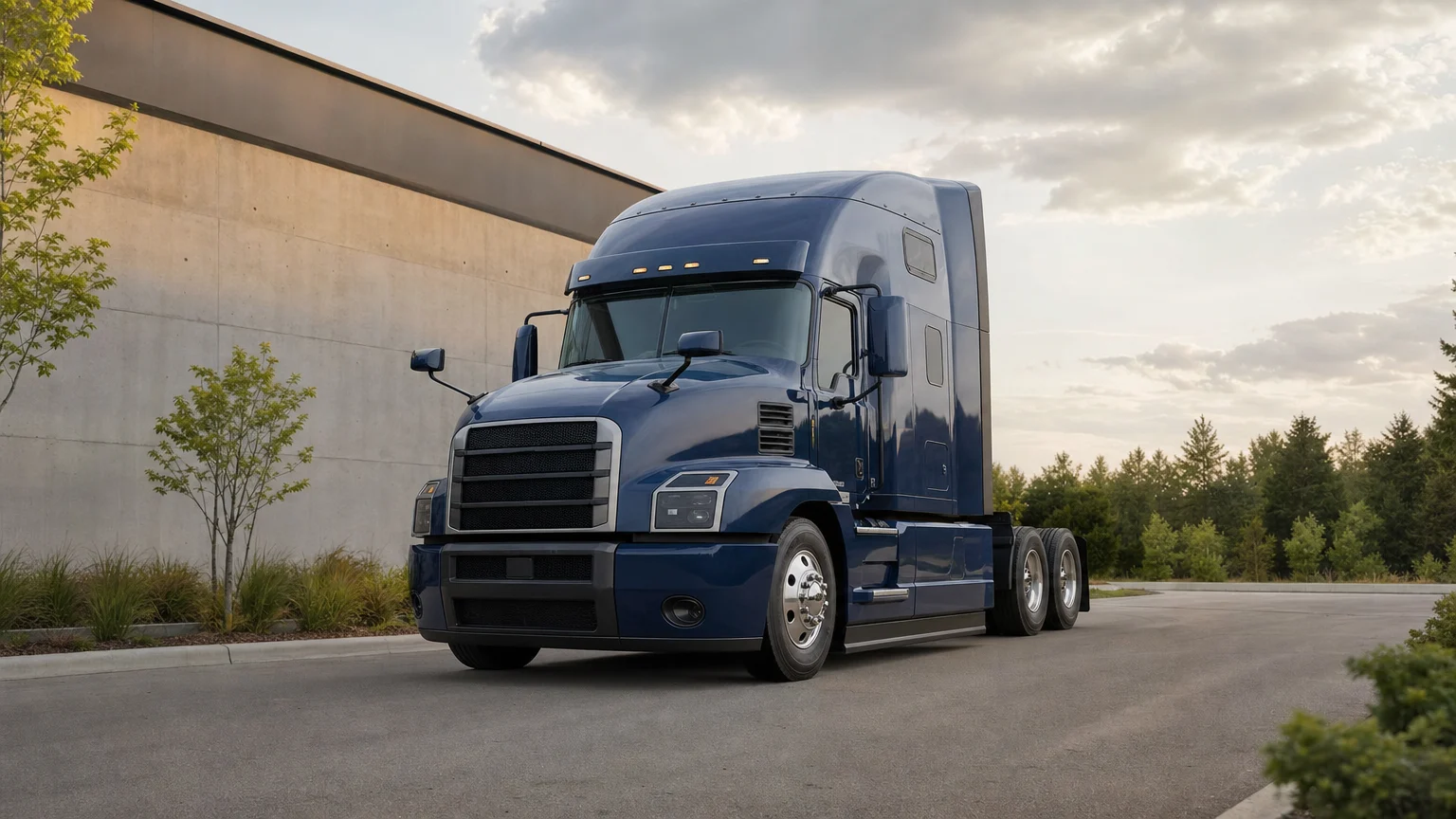Editorial illustration for MACK ANTHEM AN (4) recall: Detaching intake and grille bezels