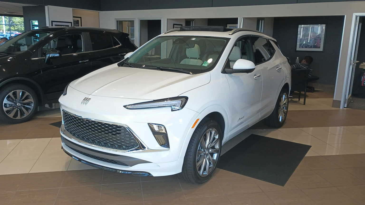2024 Buick Encore GX front view in showroom.jpg